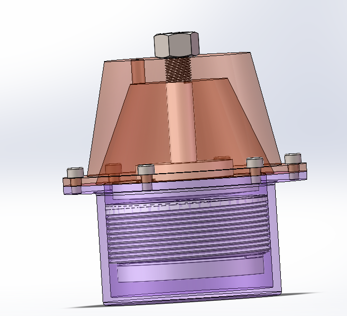 带倾斜间隙的磁流变悬置结构设计