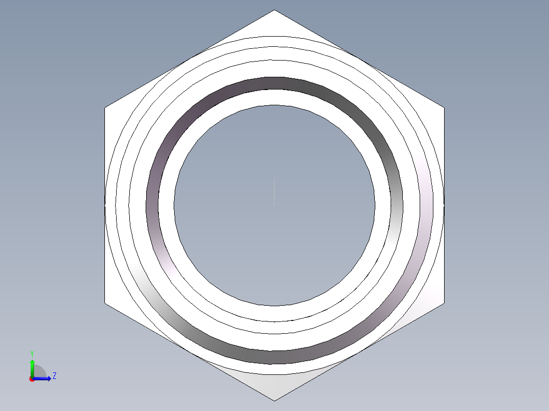 直通接头-G、1C-30左视图