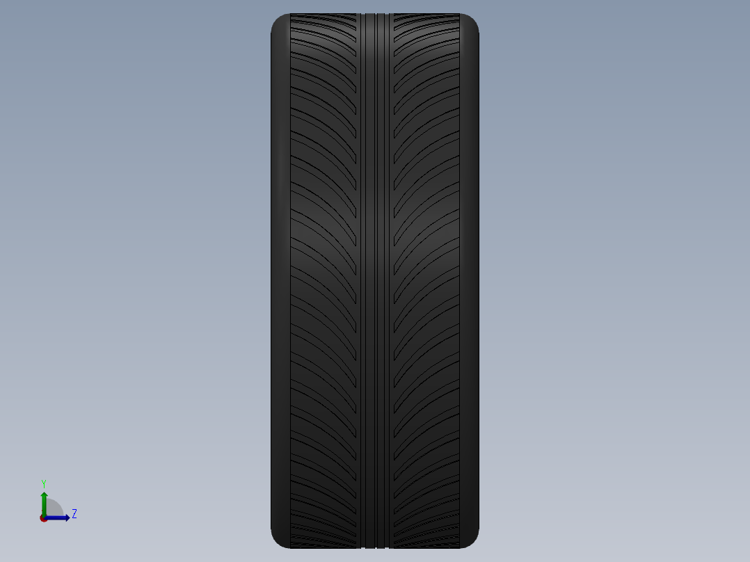 轮毂、轮胎(116)左视图