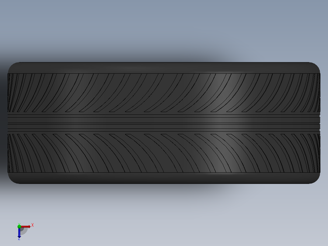 轮毂、轮胎(116)俯视图