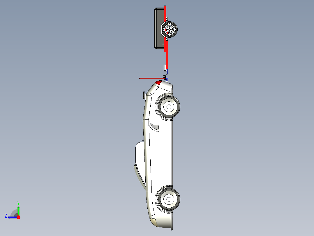 B2004364-猎鹰风洞模拟右视图