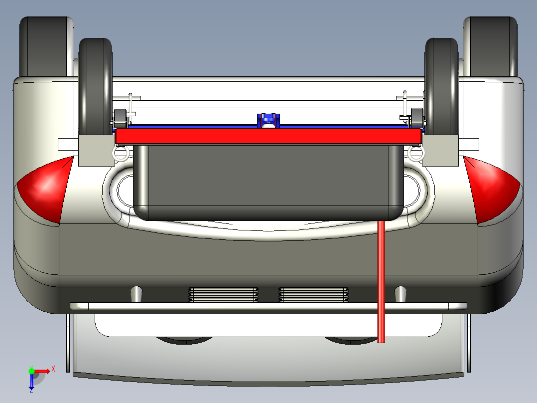 B2004364-猎鹰风洞模拟俯视图