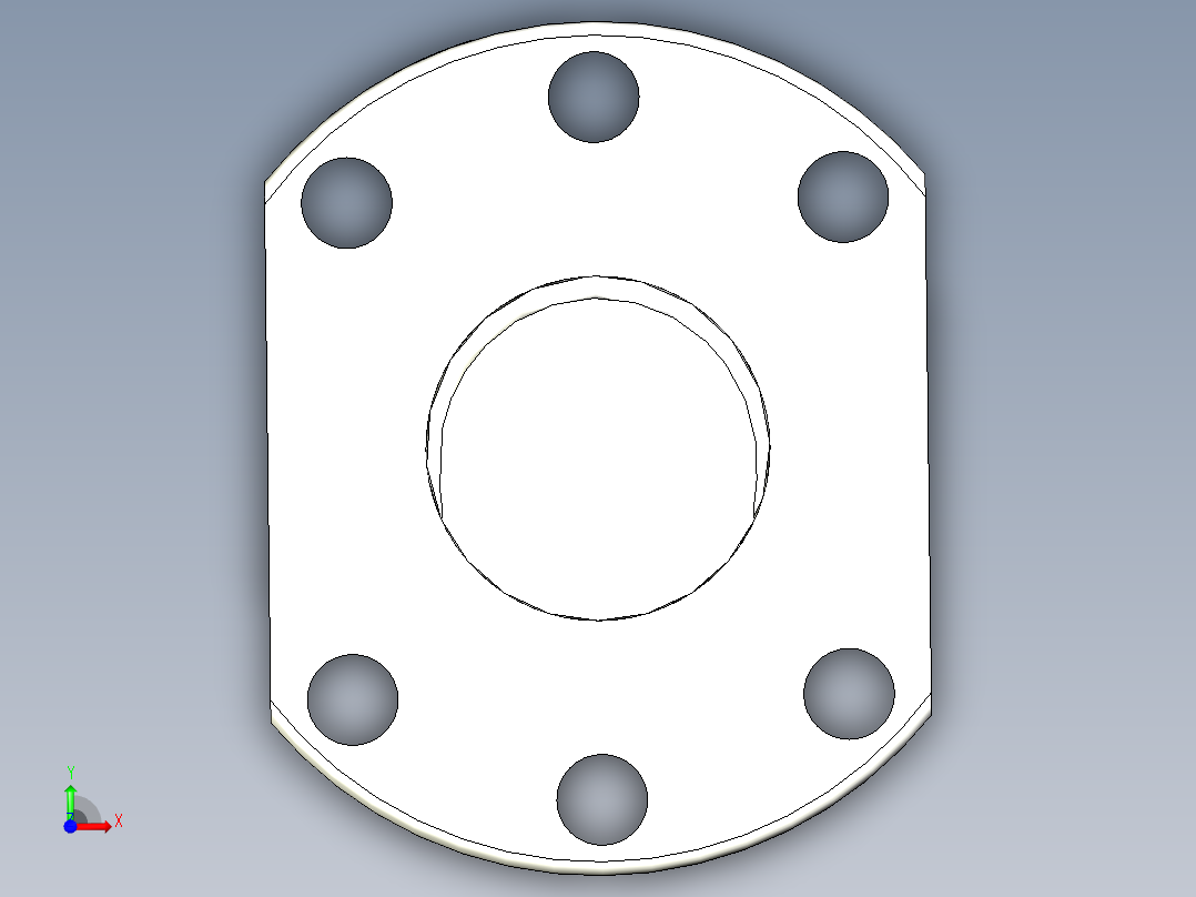 DFS2505滚珠丝杆前视图