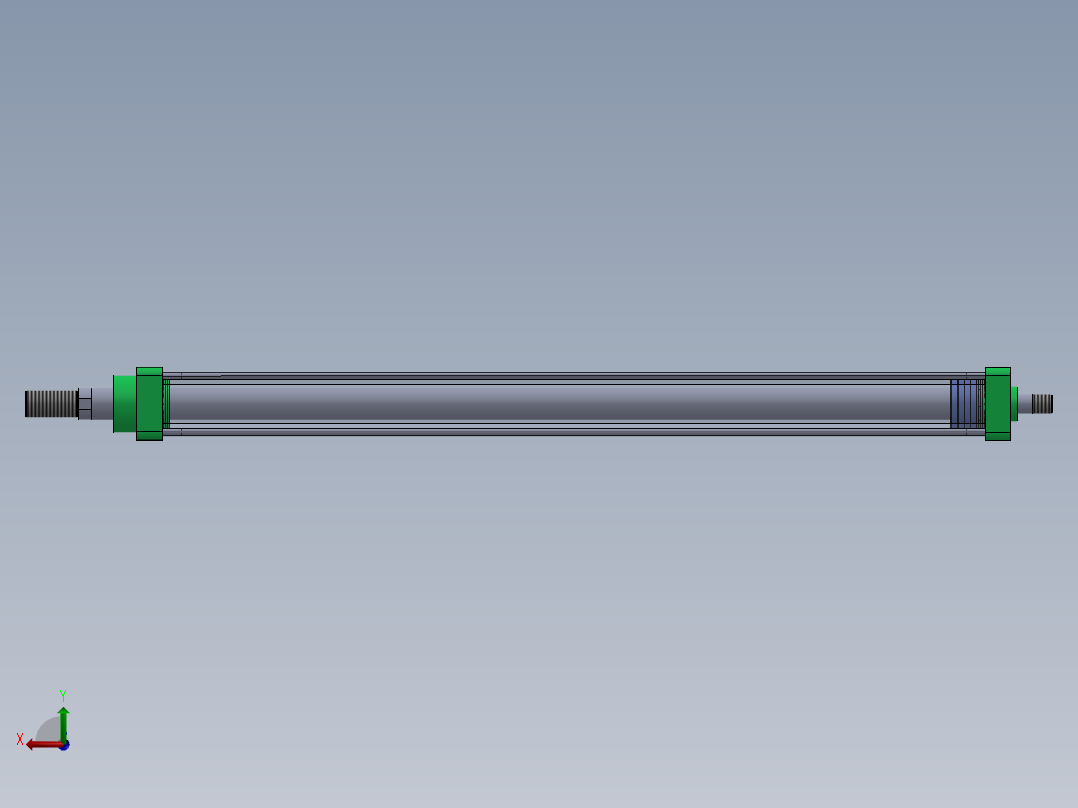 蓝色气动气缸100x50x1240-mm-1.snapshot.1后视图