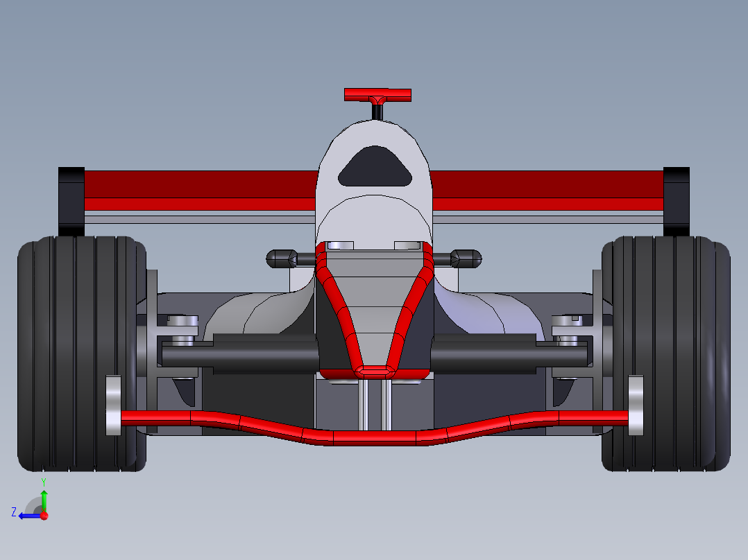 A3003689-一级方程式赛车右视图