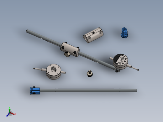 金属车床停止和数字马车刻度盘指示器