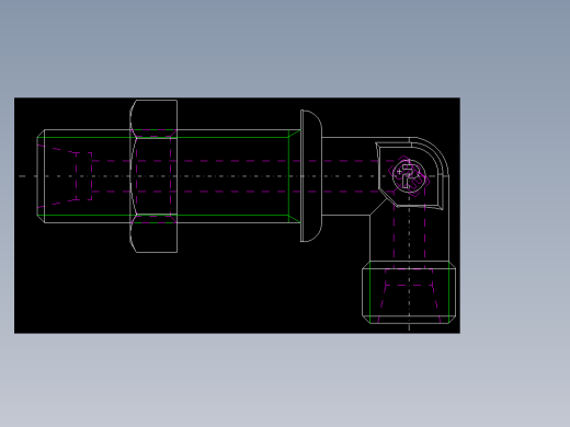 PARKER管接头EO Bulkhead elbow WSV06LOMD71(16)_back