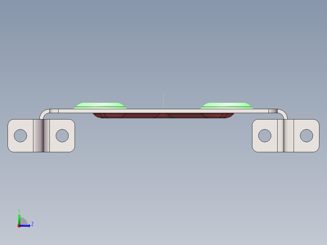 筋钣金盖左视图
