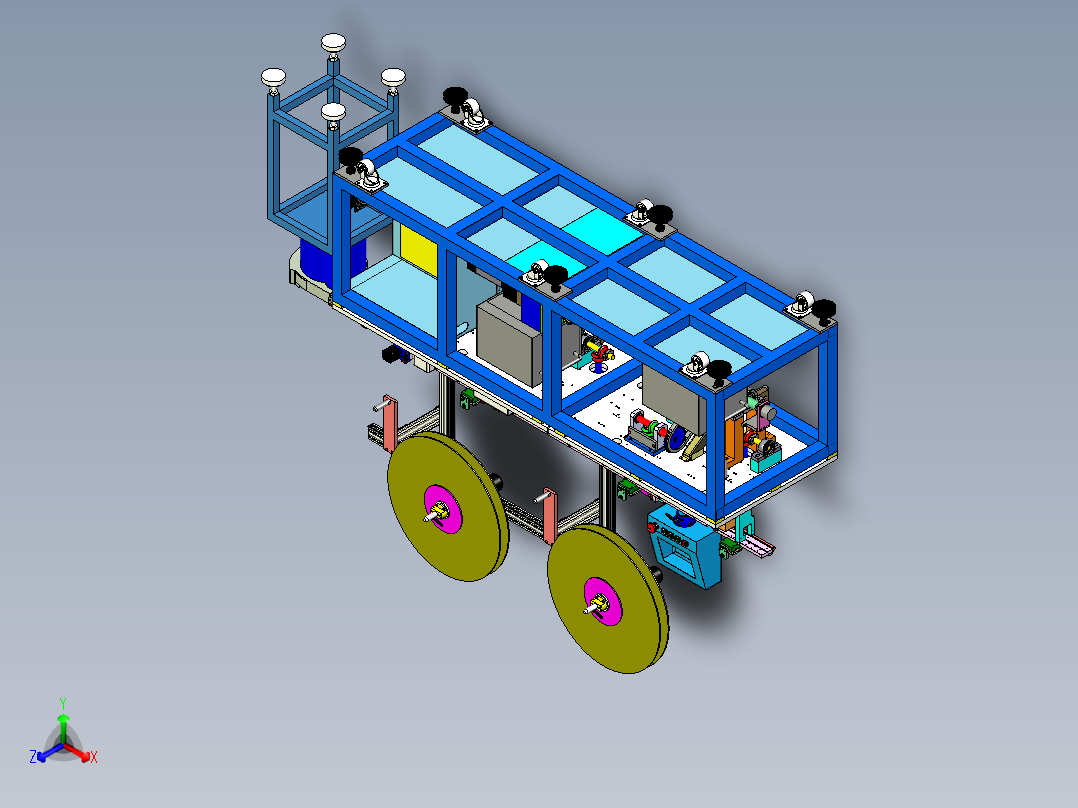凸轮设备（HMID装配机）正等轴测图