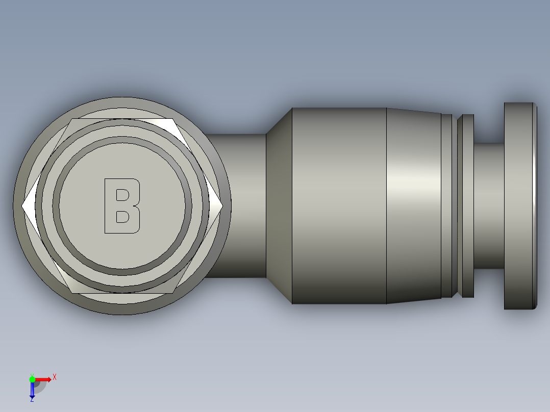 42节流阀PSL4M5B俯视图