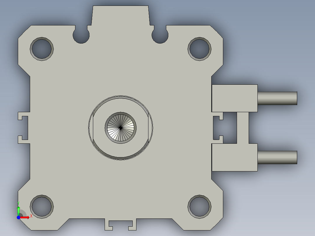 塑胶件自动加螺纹设备设计-A_CDQ2A40-40D-A73前视图