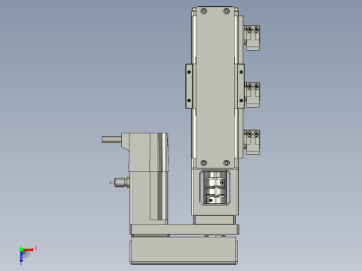 M077-KK50-150-100W带联轴器反折俯视缩略图