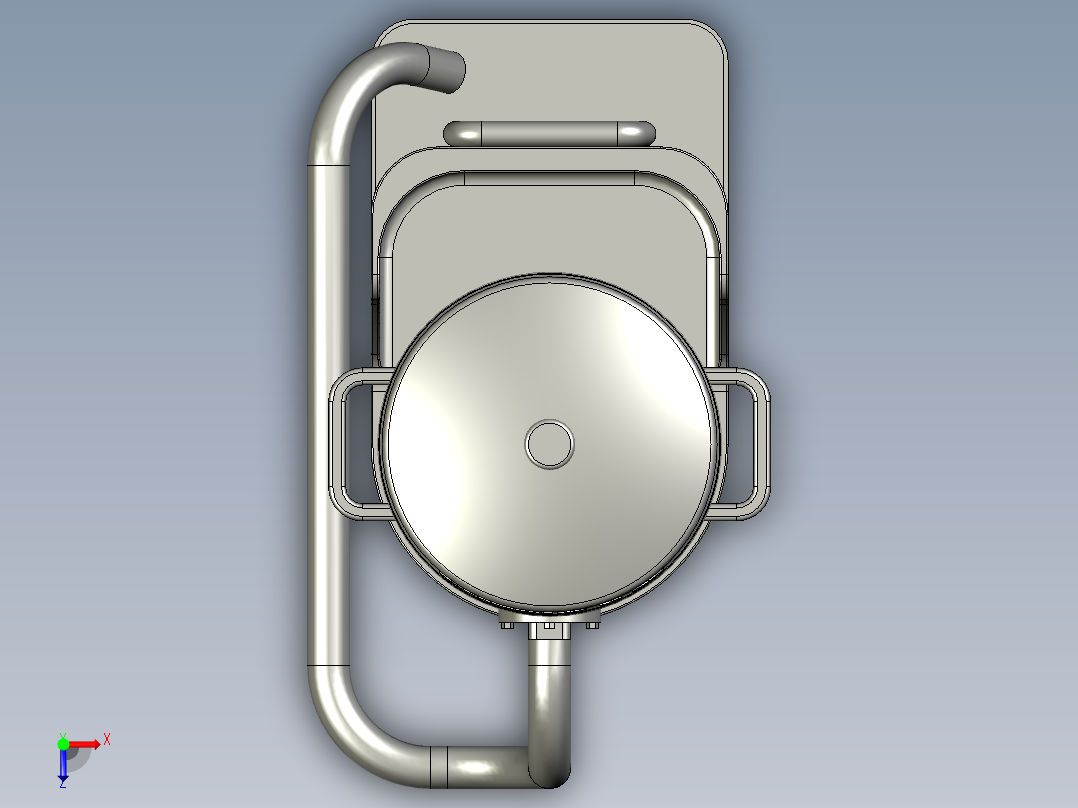 CFM-VHW310C吸尘器俯视图