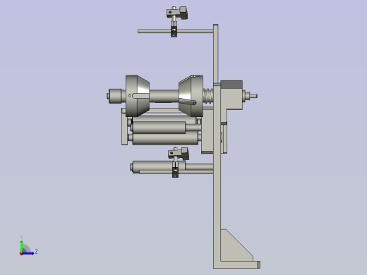 全自动铜膜天线切割检测自动化生产线S2d01-007上薄膜贴附组件左视缩略图