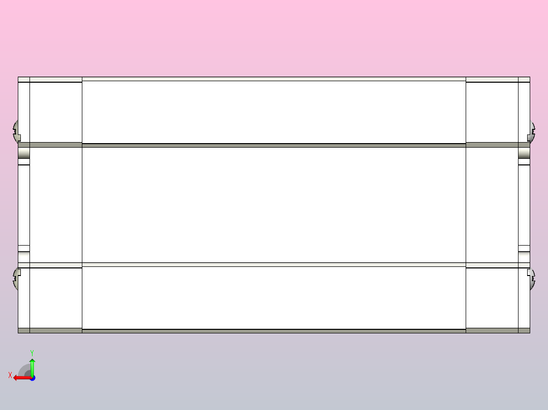 Hiwin MGN7 MGN9 MGN12 MGN15导轨后视图