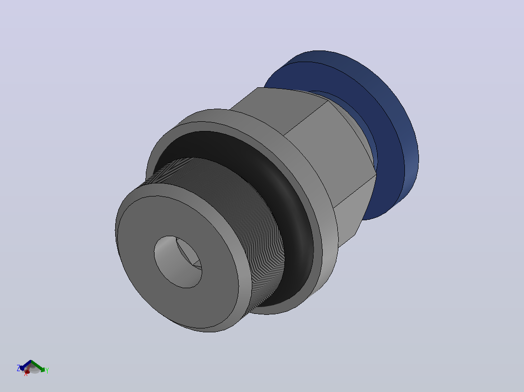 IPC-G 螺纹直通-G螺纹_IPC06-G02主视图