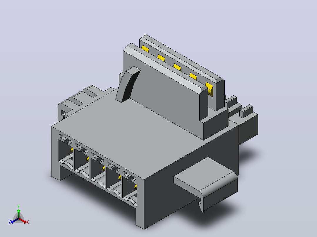 PCB接口10 (1)主视图