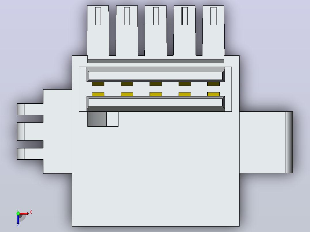 PCB接口10 (1)俯视图