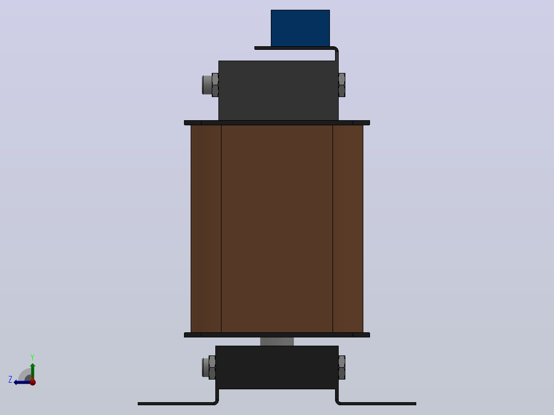 ACL进线电抗器[ACL-4IN01-01R5-F]英飞克右视图