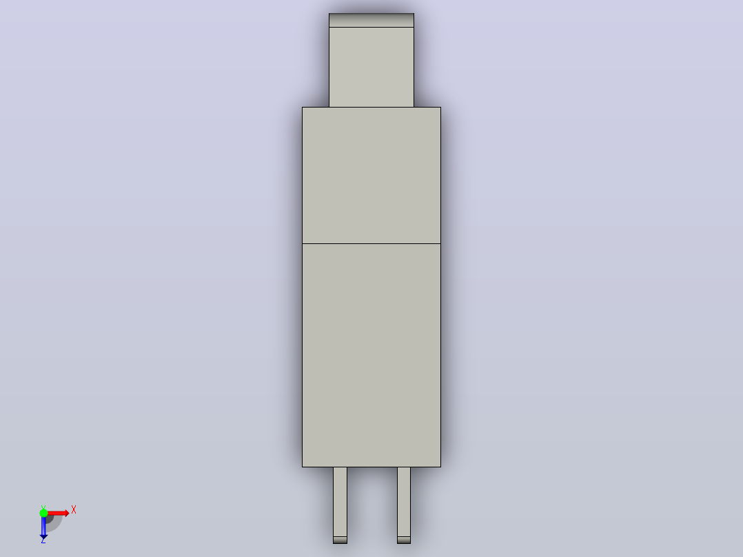 MIL连接器MIL连接器ZIS03-40俯视图