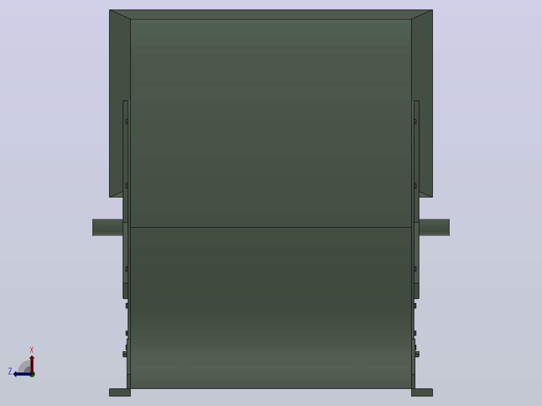 FS2.5L1 FS2.5L2户式空调专用风机[FS2.5L1]左视图