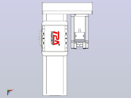 滚珠丝杠直线轴带导轨全封闭TPA-HCR-85D-1610C-L100-ML-C-P20-N3俯视缩略图