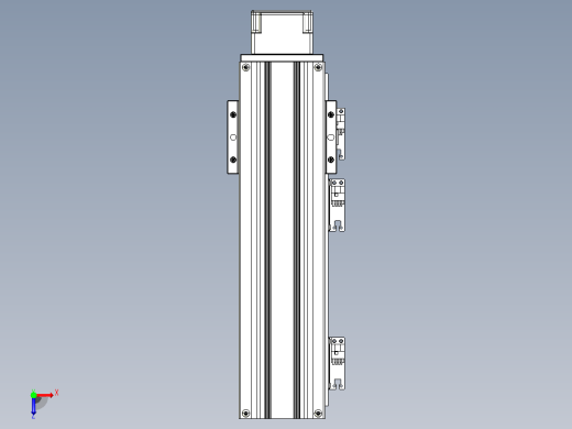 钢基模组TPA-KNR-8610C-340A1-MP-H0S2俯视缩略图