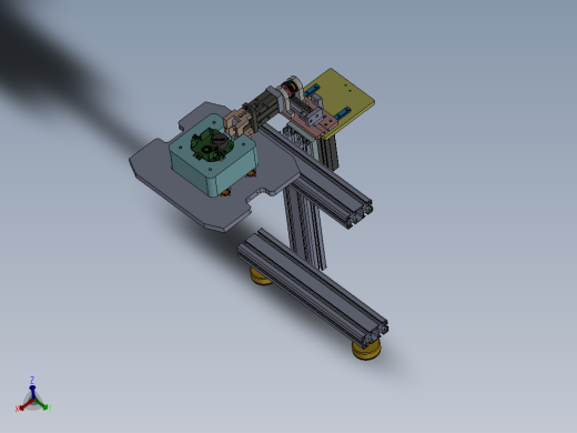 翻转夹具模型sw18可编辑