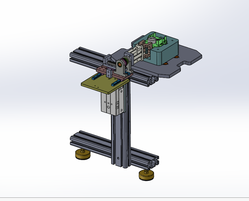 翻转夹具模型sw18可编辑