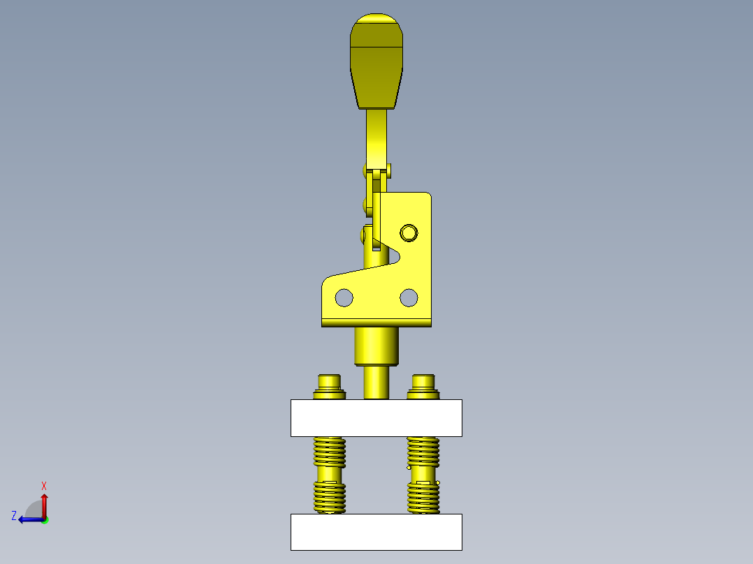 便宜的压入夹具左视图