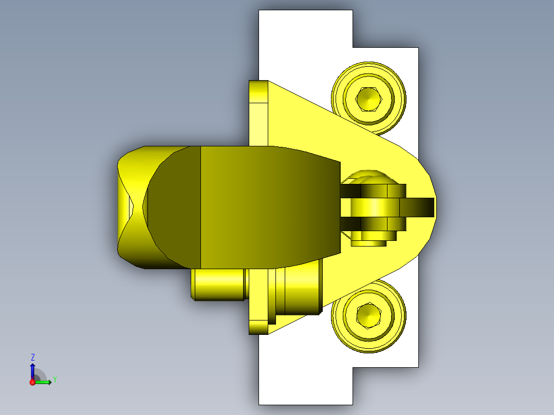 便宜的压入夹具俯视图