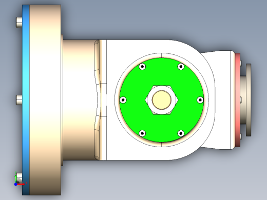 3dof-robot-orientation-mechanism-2 STP IGS前视缩略图