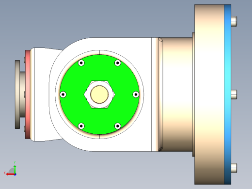 3dof-robot-orientation-mechanism-2 STP IGS后视缩略图