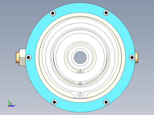 3dof-robot-orientation-mechanism-2 STP IGS左视缩略图