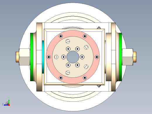 3dof-robot-orientation-mechanism-2 STP IGS右视缩略图