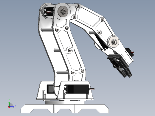 机器人手臂左视缩略图