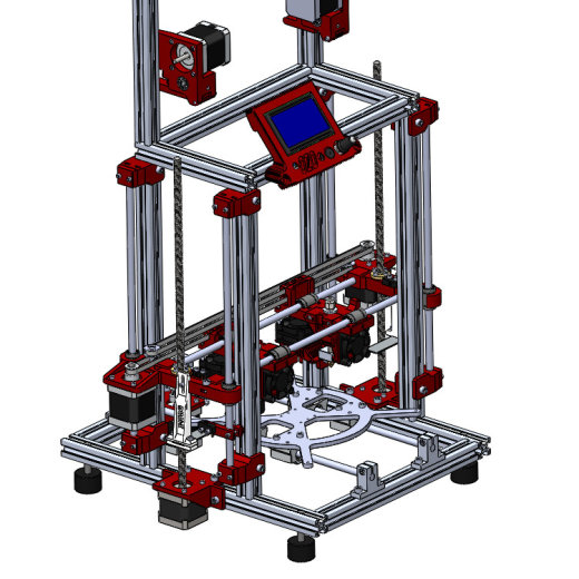 ZDH-QT-015 Dual-X Sigma 3D打印机模型图纸缩略图