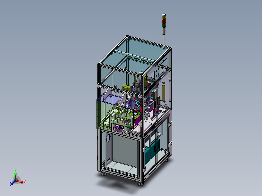 PCBA自动锁螺丝机（带上下料机构） (1)