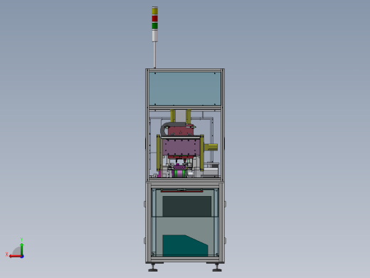 PCBA自动锁螺丝机（带上下料机构） (1)后视缩略图