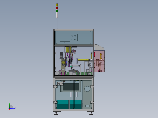 PCBA自动锁螺丝机（带上下料机构） (1)左视缩略图