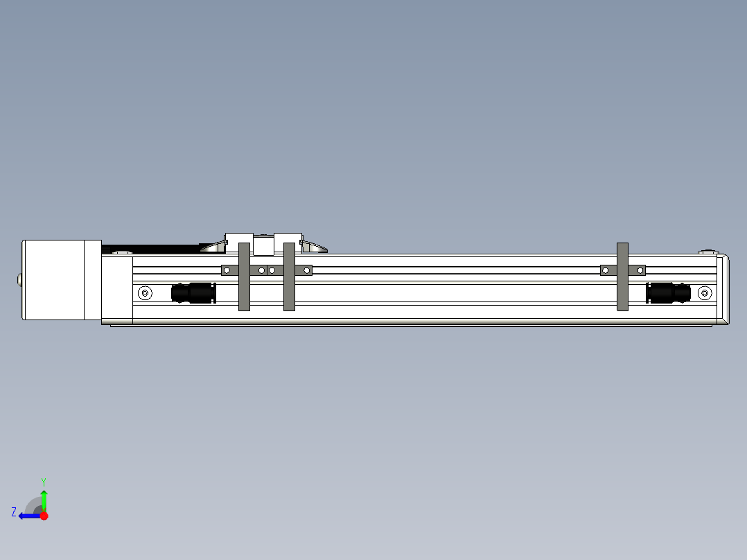 Toyo东佑达直线模组-ECH5-200-BR右视图