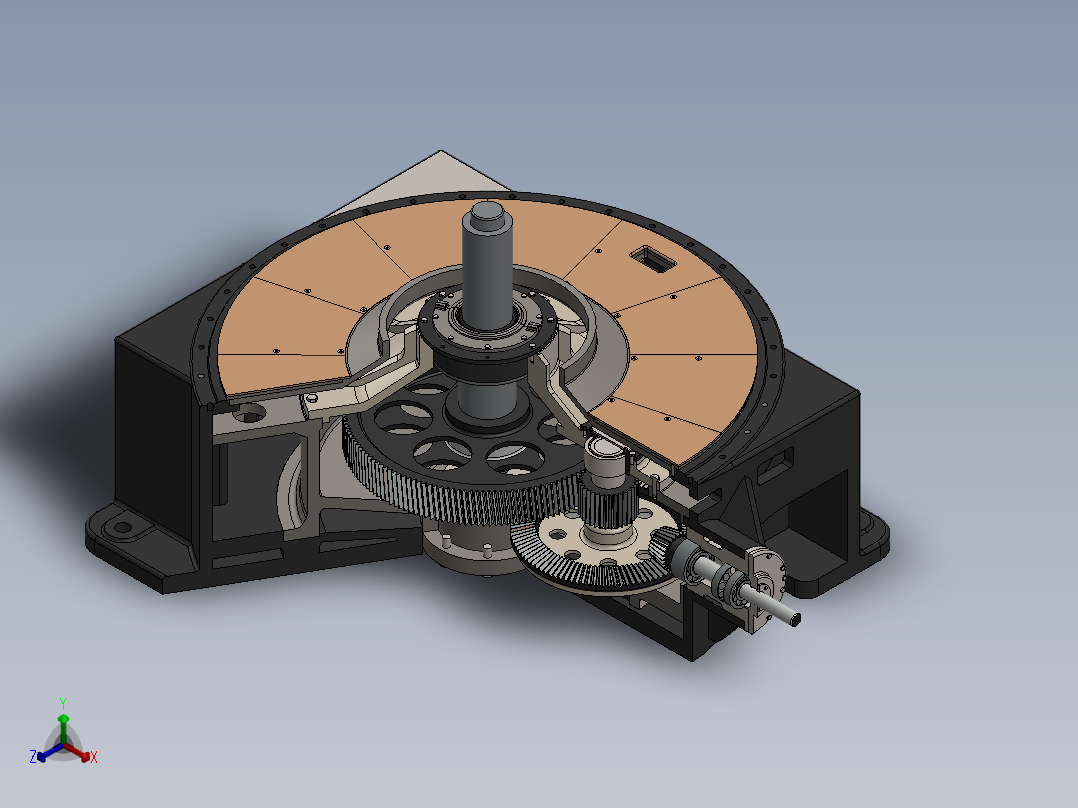 磨煤机齿轮箱驱动