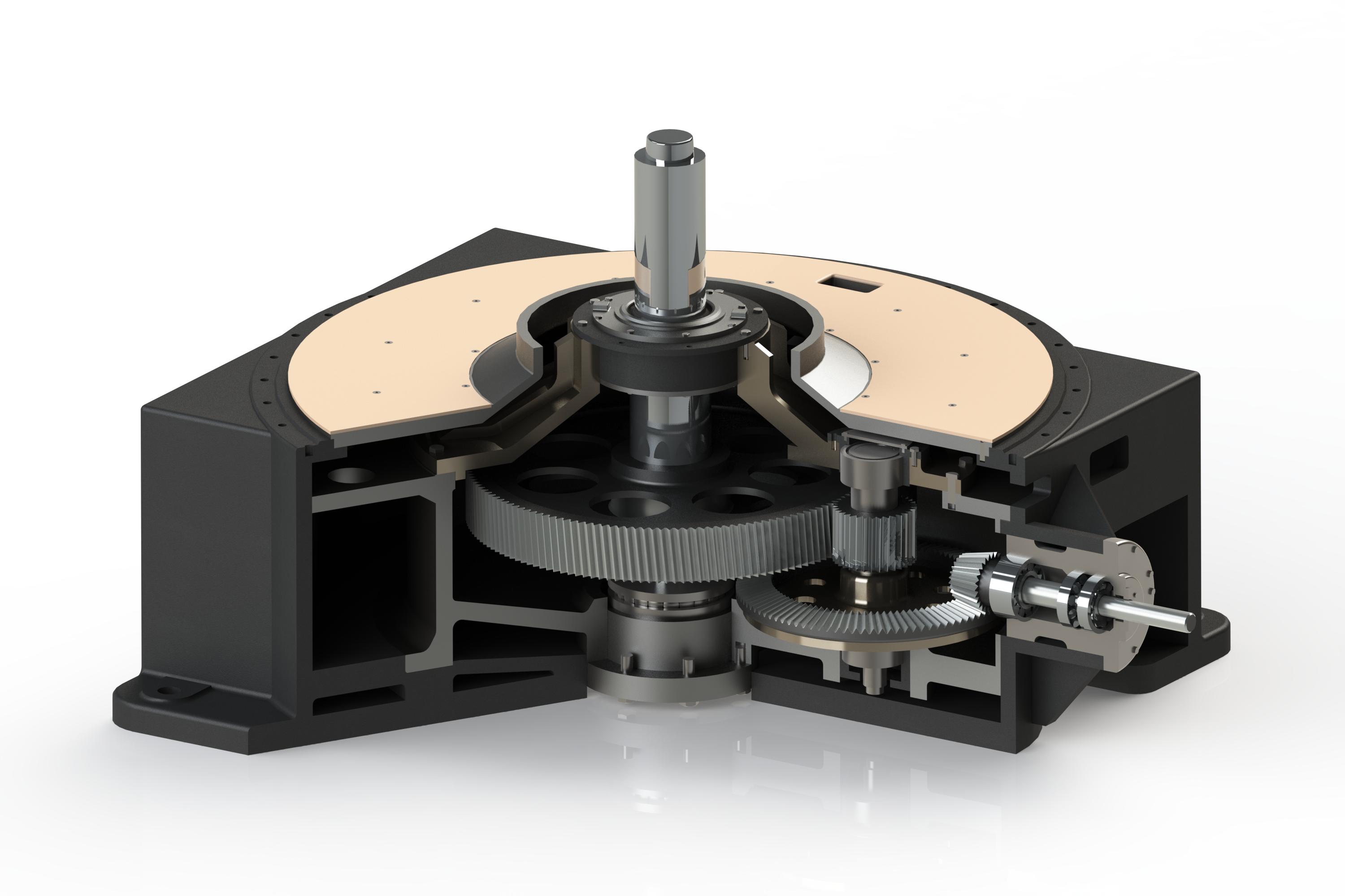 磨煤机齿轮箱驱动