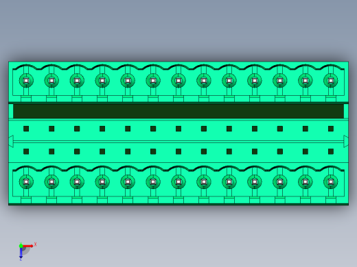DEGSON 2EDG 系列 5.0mm 可插拔接线端子组-2EDGVH-5.0-26P-14-00AH俯视缩略图