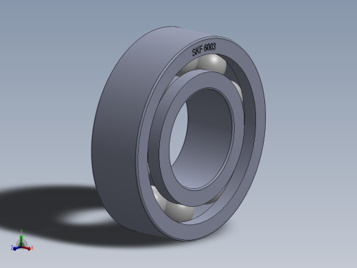 滚珠轴承-SKF BALL BEARING 6003 17x35x10