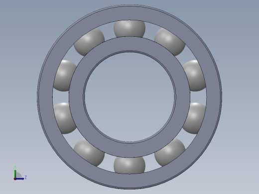 滚珠轴承-SKF BALL BEARING 6003 17x35x10左视缩略图