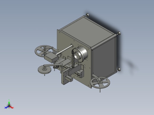 编带机机械手快速取料编带包装机（整套图纸）