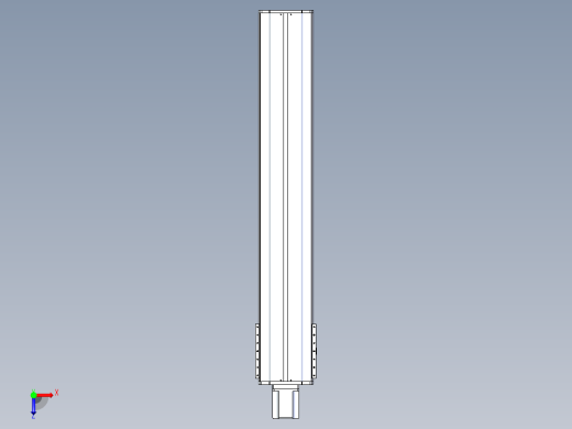 东锦丝杆传动-直线滑台模组DH270-C-L10-S1450-BC-T1000W-C3俯视缩略图