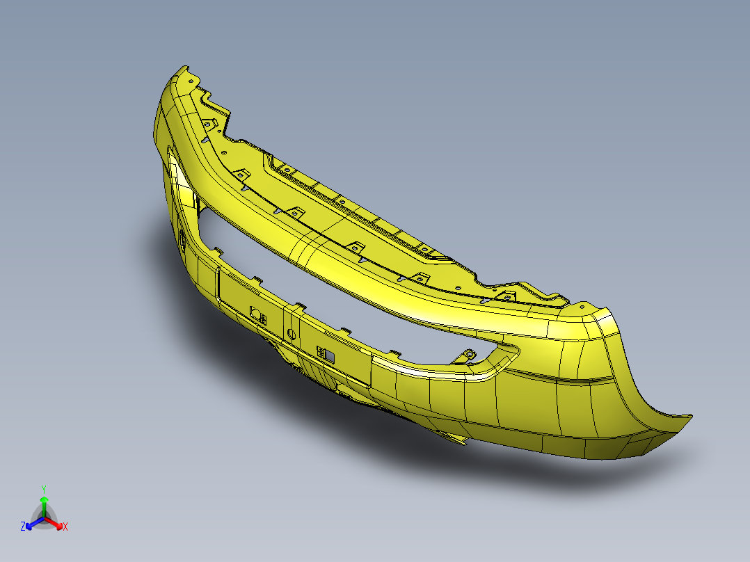 （注塑模具）汽车前围板注塑模具