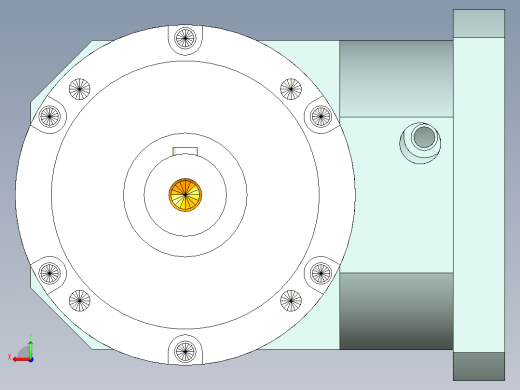 直齿ZPLE160-L1 35-114.3-200-M12.stp后视缩略图